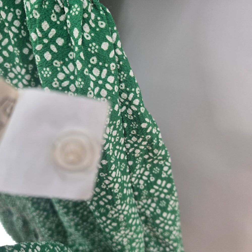 Max Studio Green Ruffled Tiered Maxi Dress 2x - Picture 15 of 15